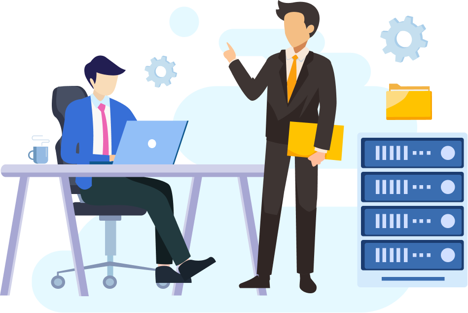 office meeting illustration